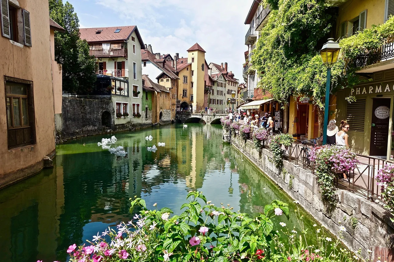 Canal de la vieille ville d’Annecy
