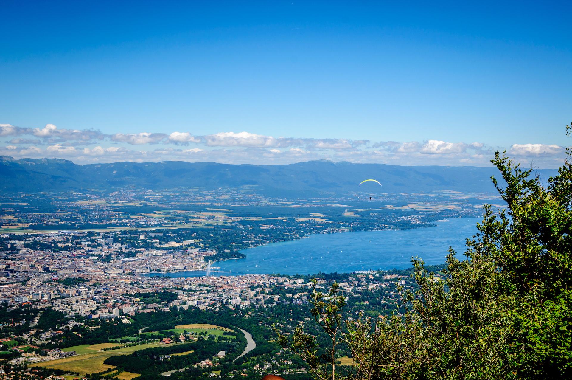 Panorama depuis le Salève